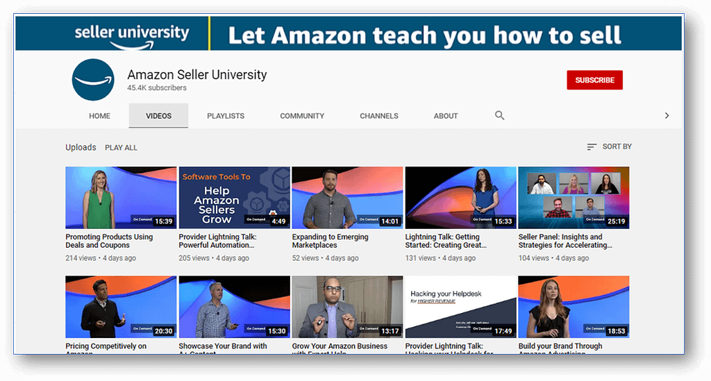 Amazon Seller University - FBA Seller As Business